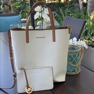 Michael Kors Bah with clutch